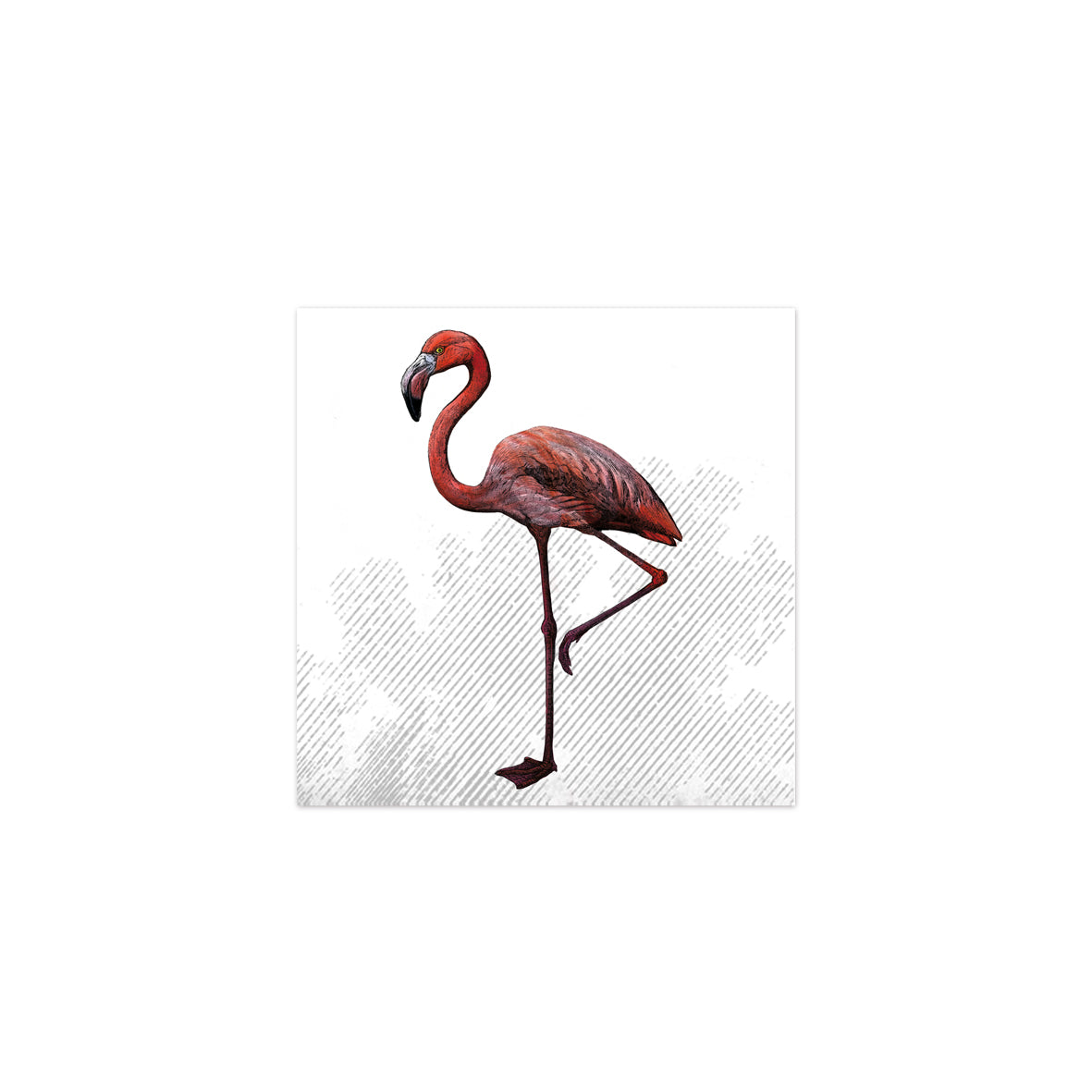 BOUBOUKI Fliesenaufkleber Flamingo