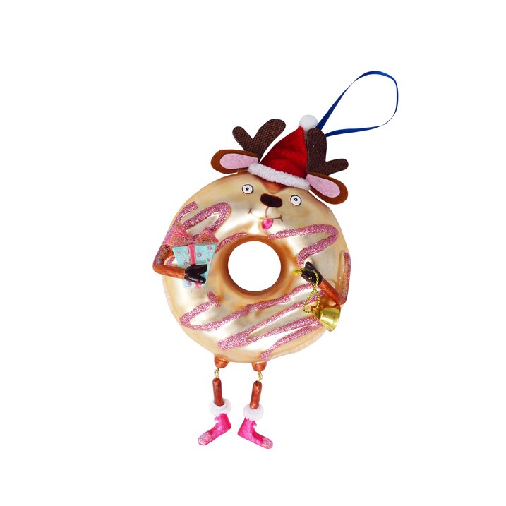 Gift Company Anhänger Rentier Donut
