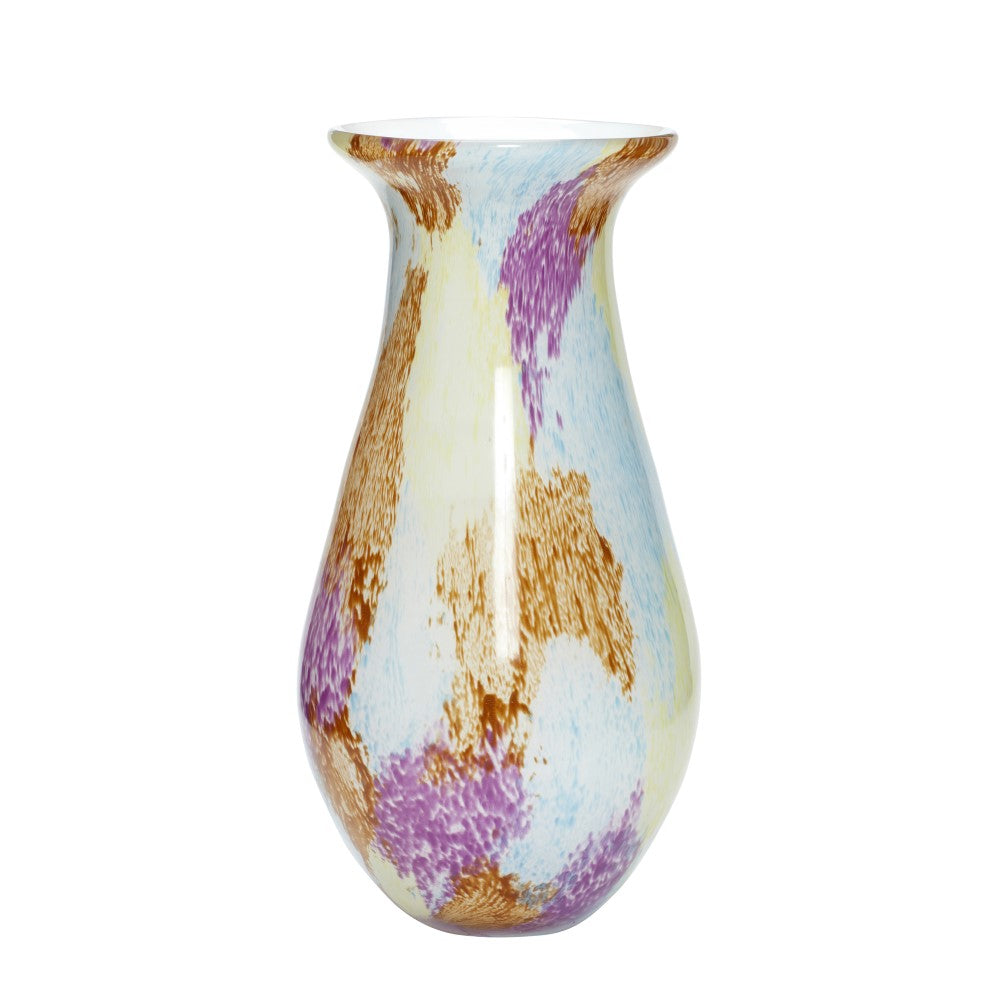 Hübsch Interior Vase Glas mehrfarbig