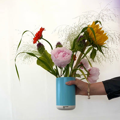 Pantone Blumenvase in Geschenkbox